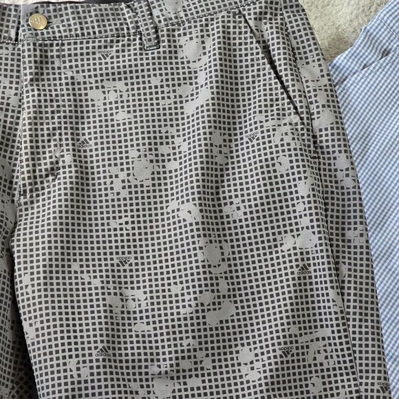 ADIDAS ALL OVER PRINT SHORTS GOLF SZ 38 12" INSEAM ADVISORY & ULTIMATE 365‎ - Picture 4 of 13